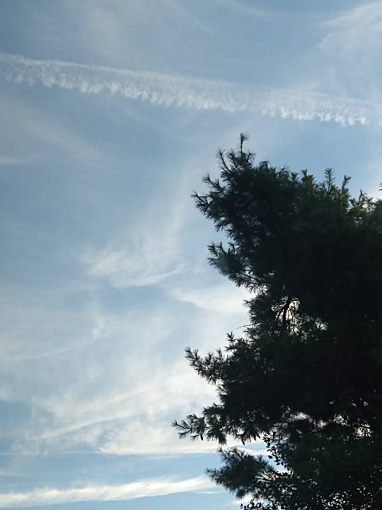 Sky photo by #ChemTracker44 in Hatley, wi