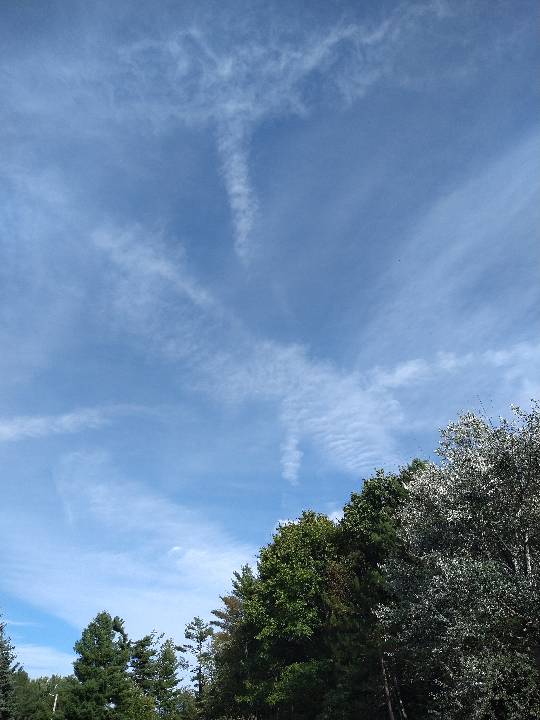 Sky photo by #ChemTracker44 in Hatley, Wi