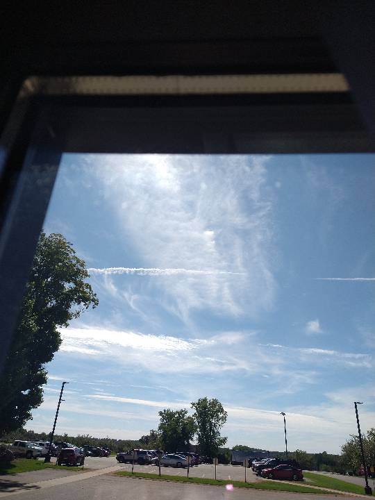 Sky photo by #ChemTracker44 in Wittenberg, wi