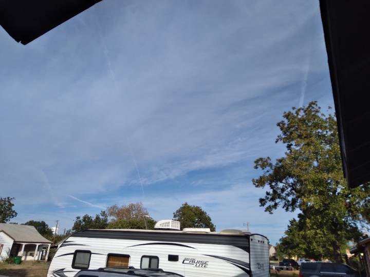 Sky photo by Mae in Vernon,  TX @0935