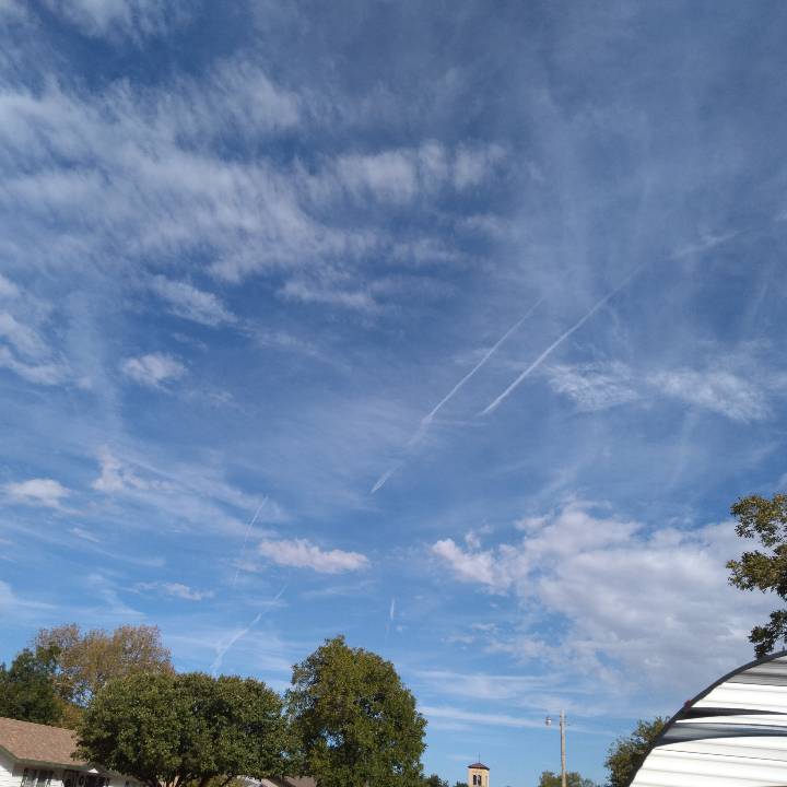 Sky photo by Mae in Vernon,  Tx all over west and north