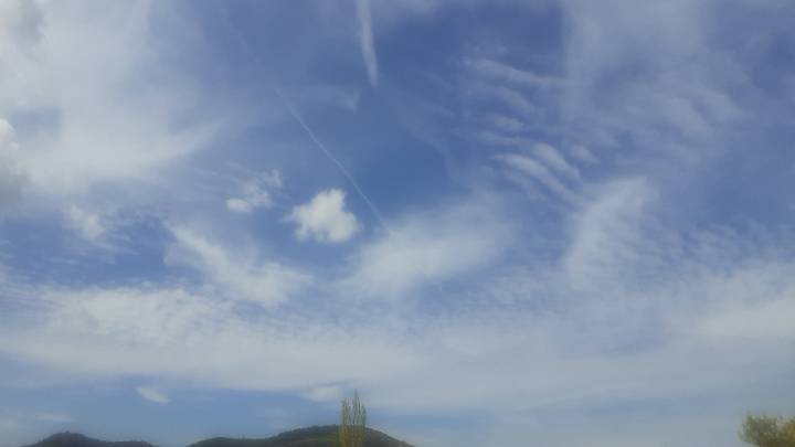 Sky photo by Annemarie Abi Assi in Aegina/Greece, now 