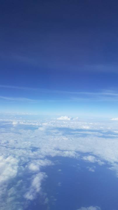 Sky photo by Annemarie Abi Assi in in the aeroplane from Athens to Marseille... I could see flying 6 !!!!!
