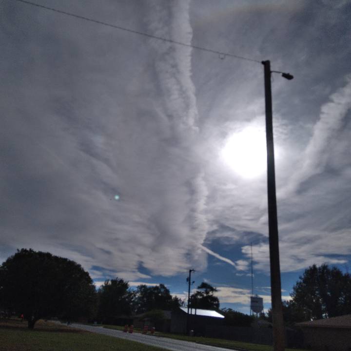 Sky photo by Mae in Vernon, Tx morning