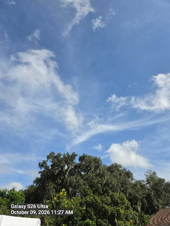 Sky photo by Carol.accuratebilling in Plant City Florida 
