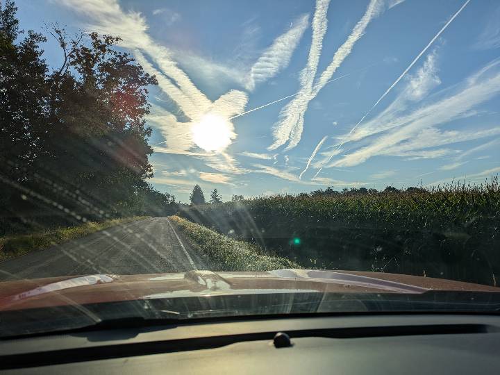 Sky photo by hf2bme in Collin,NY ( southern Erie county