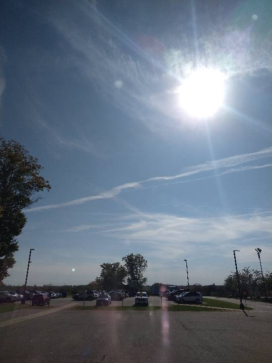 Sky photo by #ChemTracker44 in Wittenberg, WI