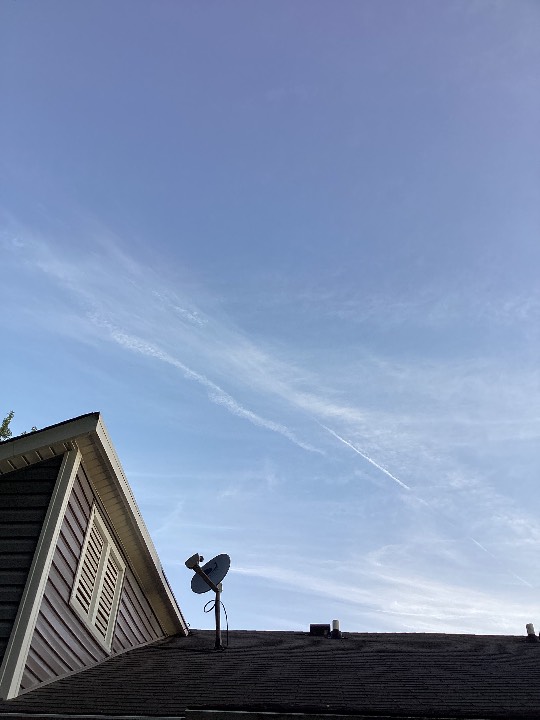 Sky photo by Grandmab in 710 am Greensboro nc USA 