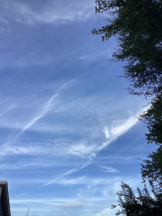 Sky photo by Grandmab in 1836 Greensboro nc previous pic 1837 (6:37 pm)