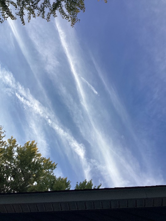 Sky photo by Grandmab in 1637 Greensboro North Carolina USA cough cough