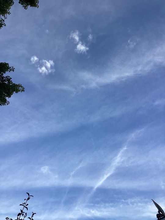 Sky photo by Grandmab in 1838 no wonder I’m coughing Greensboro nc USA 