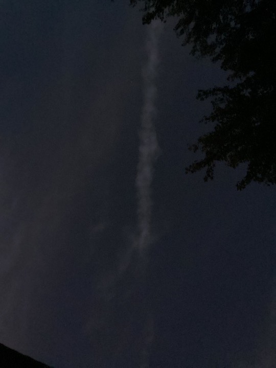 Sky photo by Grandmab in 733 pm 30 min after sunset Greensboro North Carolina USA 