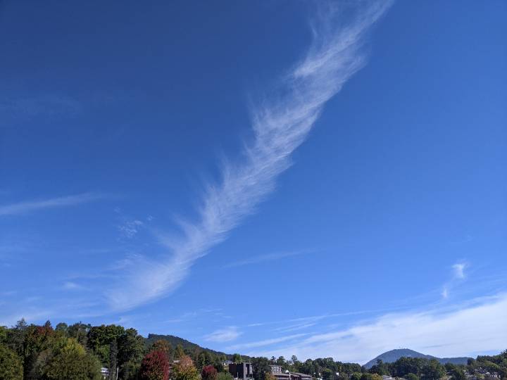 Sky photo by Ladydi365 in Waynesville, NC