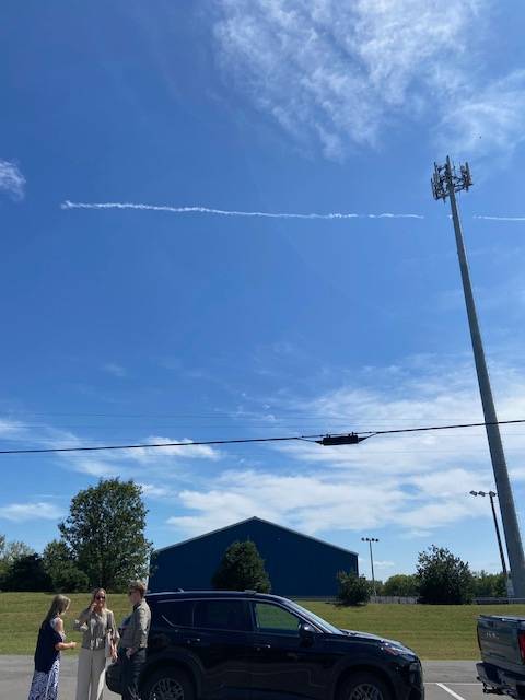 Sky photo by NightWisp in Lebanon, TN 1157 am East