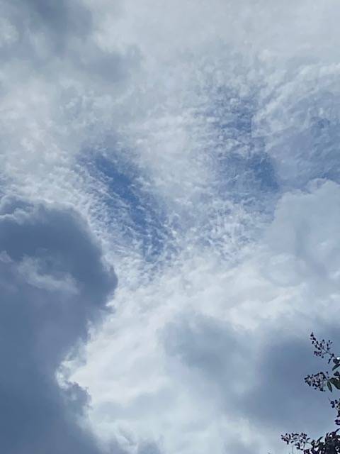 Sky photo by NightWisp in Mt Juliet, TN 1249 pm South